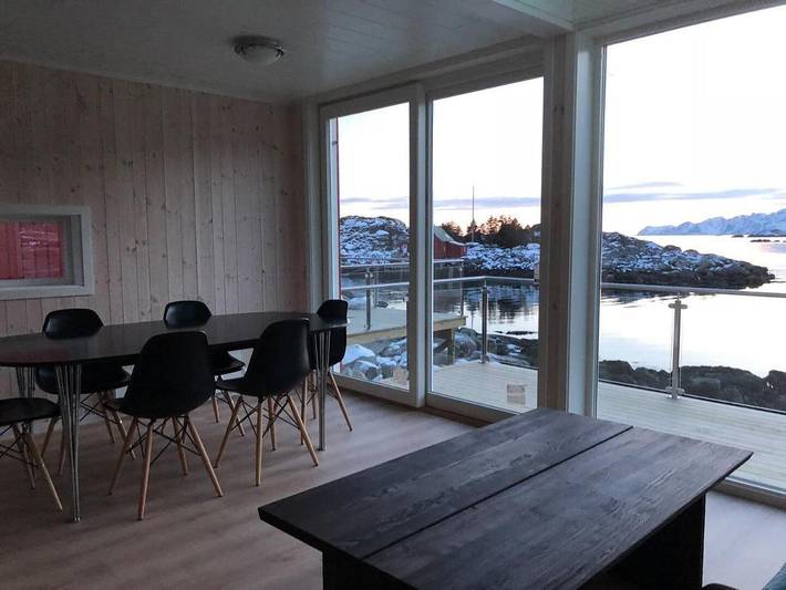 Ferienhaus für 8 Personen, mit Ausblick und Balkon auf den Lofoten - 2