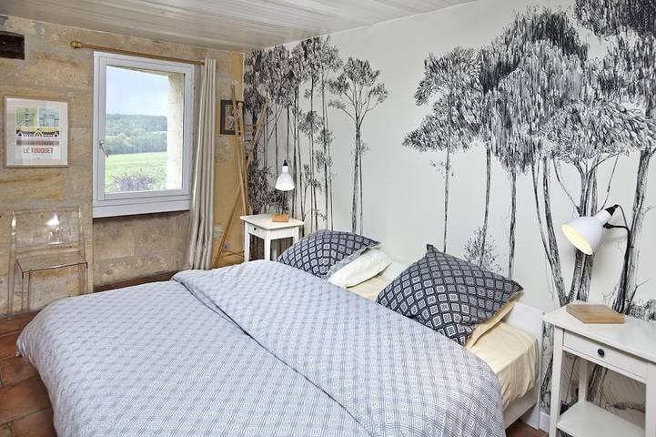 Location de vacances pour 6 personnes, avec jardin à Puisseguin - 2