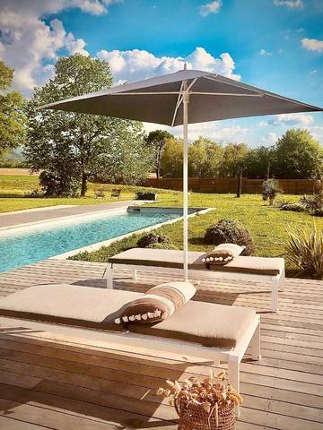 Maison d’hôte pour 2 personnes, avec vue ainsi que jardin et piscine à Charpey