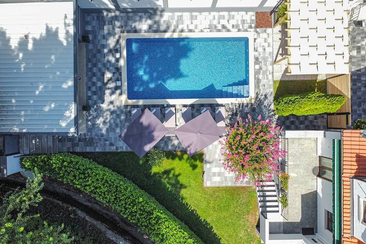 Ferienhaus für 6 Personen, mit Terrasse und Garten