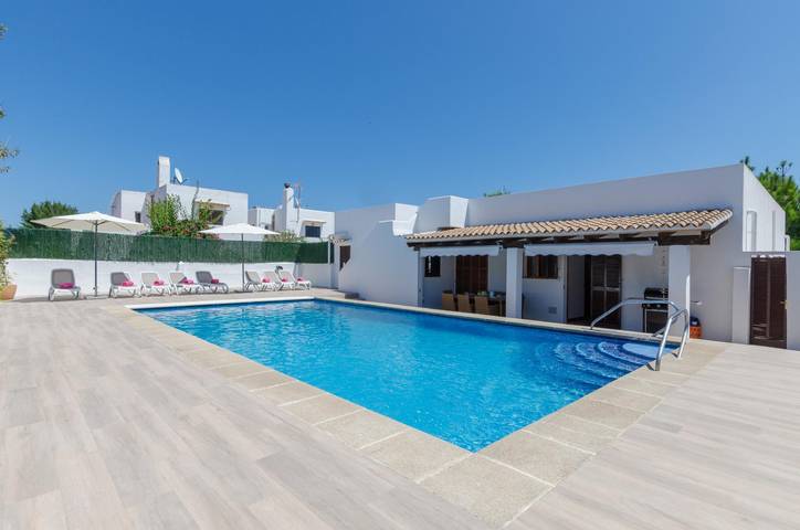Casa de vacaciones para 8 personas, con Terraza en Sa Coma