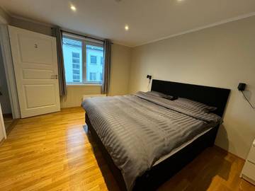 Ferienwohnung für 6 Personen, mit Balkon und Ausblick in Kristiansund