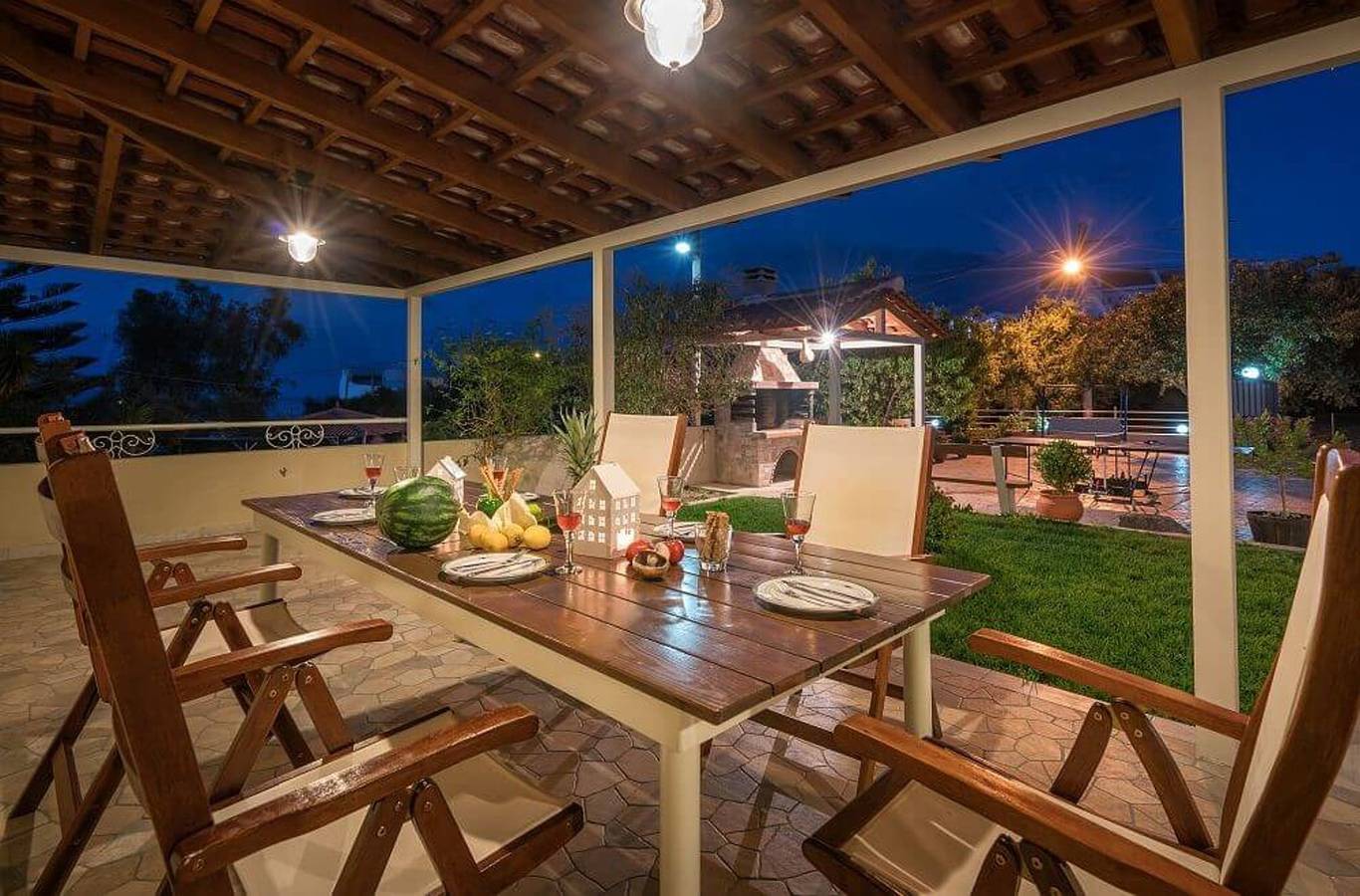 Villa für 8 Personen mit Terrasse in Kipseli, Zakynthos