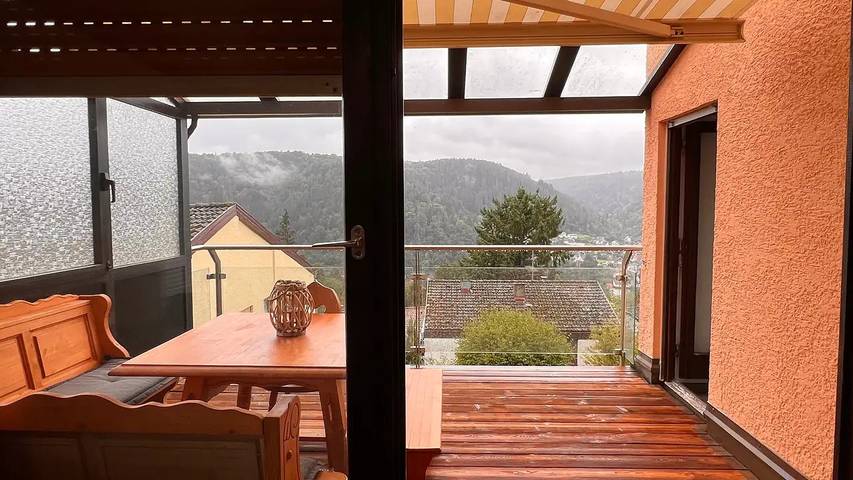 Ferienwohnung für 3 Personen, mit Terrasse, mit Haustier in Bad Liebenzell - 2