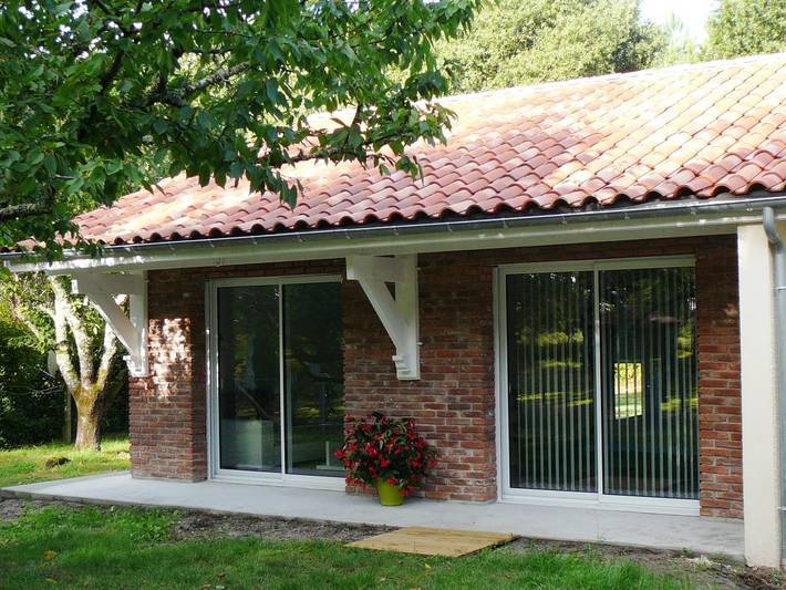 Gîte pour 2 personnes, avec Terrasse ainsi que Jardin et Vue