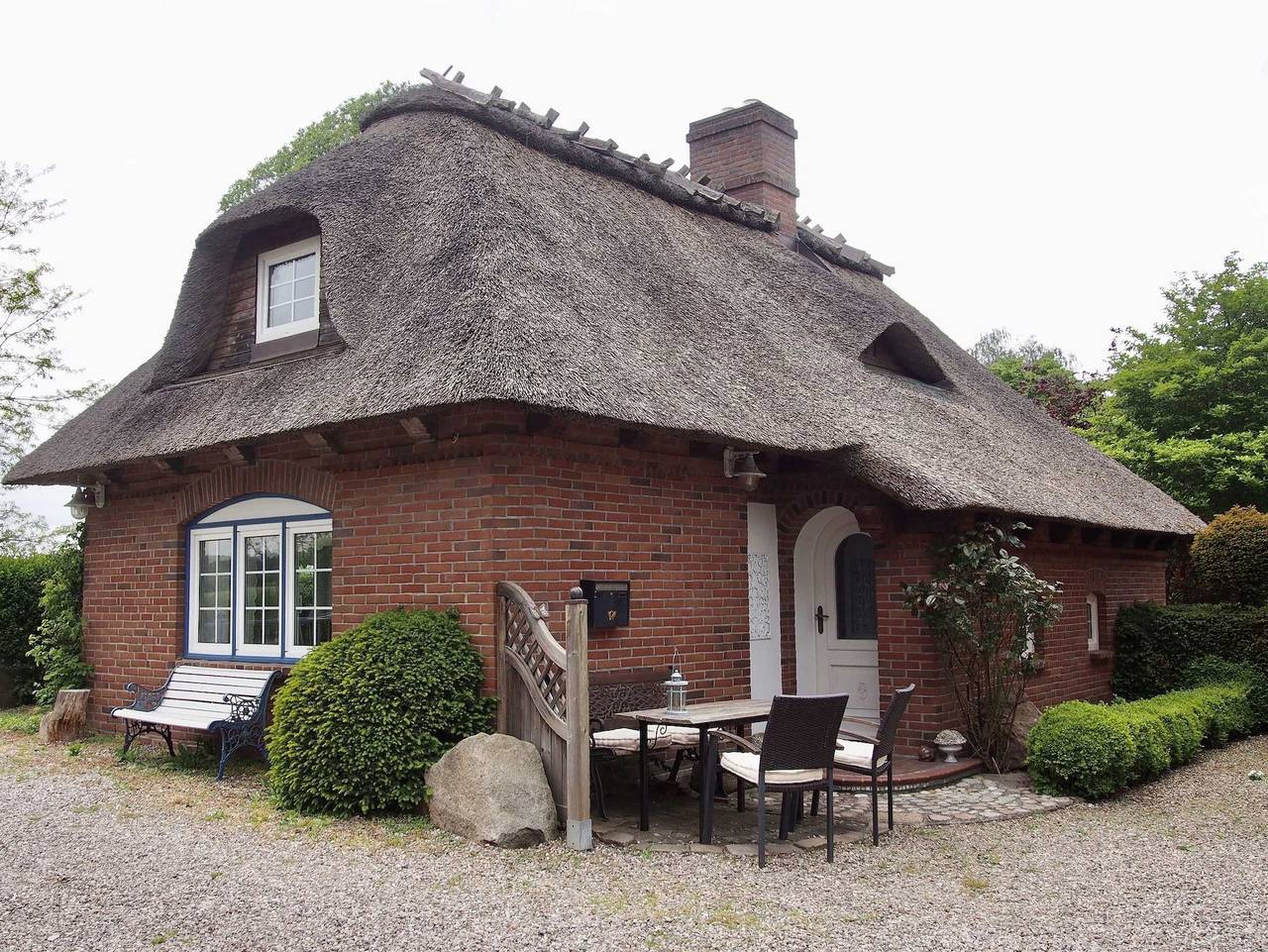 Ganze Ferienwohnung, Reetdachkate Dörphof Schuby, Ostsee - Sommerwohnung in Dörphof, Rendsburg-Eckernförde