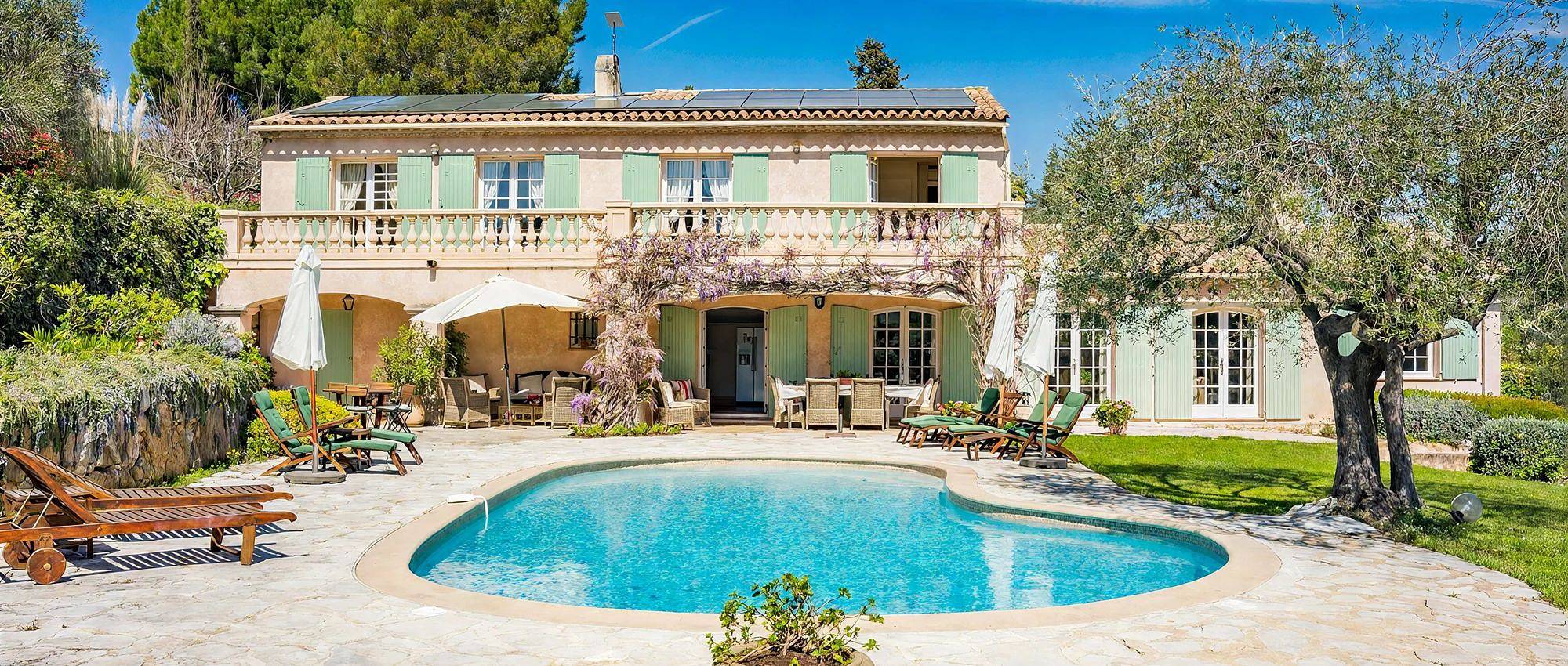 Villa Celestine in Valbonne, Mediterranean Coast (France)