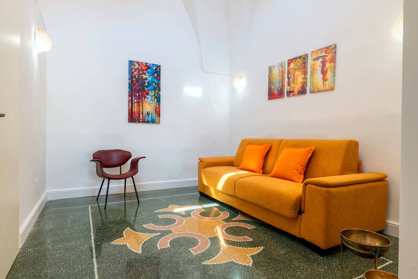 Ganze Wohnung, Apartment 'Primo Piano - Mini' mit privatem Garten, Wlan und Klimaanlage in Pulsano, Golf von Tarent