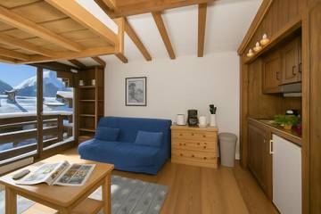 Appartement De Vacances pour 2 Personnes dans Les Grandes Montets, Chamonix-Mont-Blanc, Photo 4