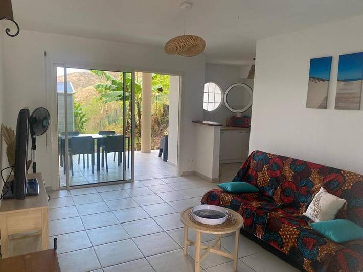 Ferienwohnung für 4 Personen, mit Ausblick und Terrasse sowie Garten - 1