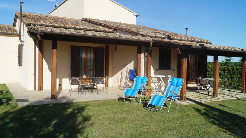 Agriturismo per 6 persone, con Terrazza e Giardino nonché Panorama a Pitigliano