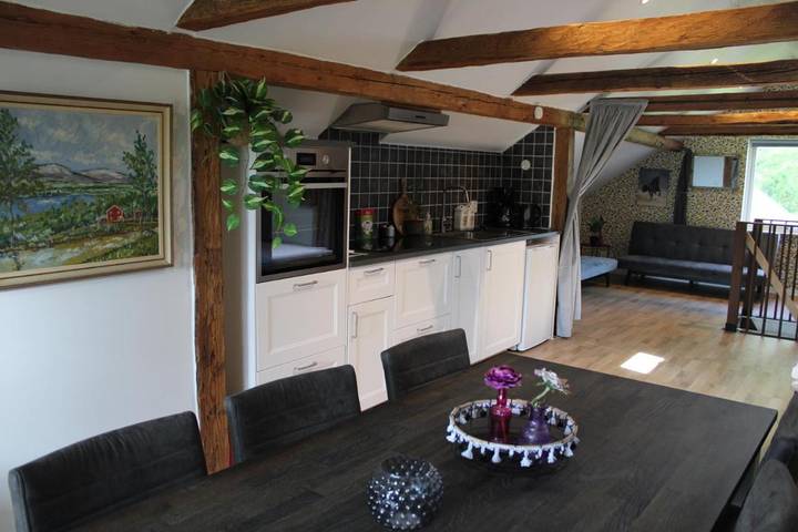 Ferienwohnung für 6 Personen, mit Terrasse und Garten sowie Sauna und Ausblick in Gullspang - 4