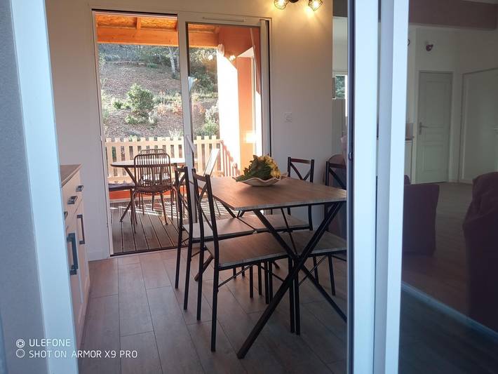 Gîte pour 2 personnes, avec Terrasse