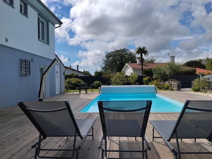 Location de vacances pour 4 personnes, avec jardin et piscine à Magescq - 3