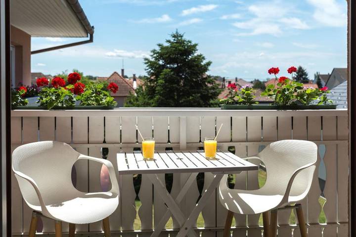 Ferienhaus für 4 Personen, mit Terrasse und Garten sowie Seeblick und Ausblick in Keszthely - 3