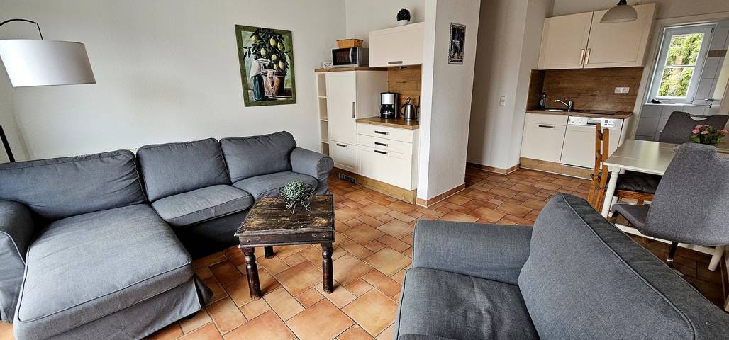 Ferienwohnung für 5 Personen, mit Balkon am Dierhagen Strand