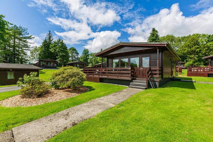 Holiday rental for 2 people, with hot tub and terrace in Newton Stewart