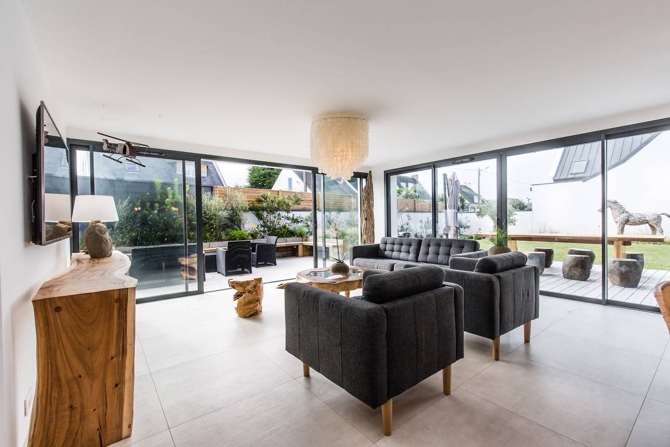 Villa Kuda, villa d'architecte à 2 pas de la plage in Quiberon, Côte des Mégalithes