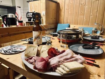 Gîte pour 5 personnes, avec balcon à Lanslebourg-Mont-Cenis