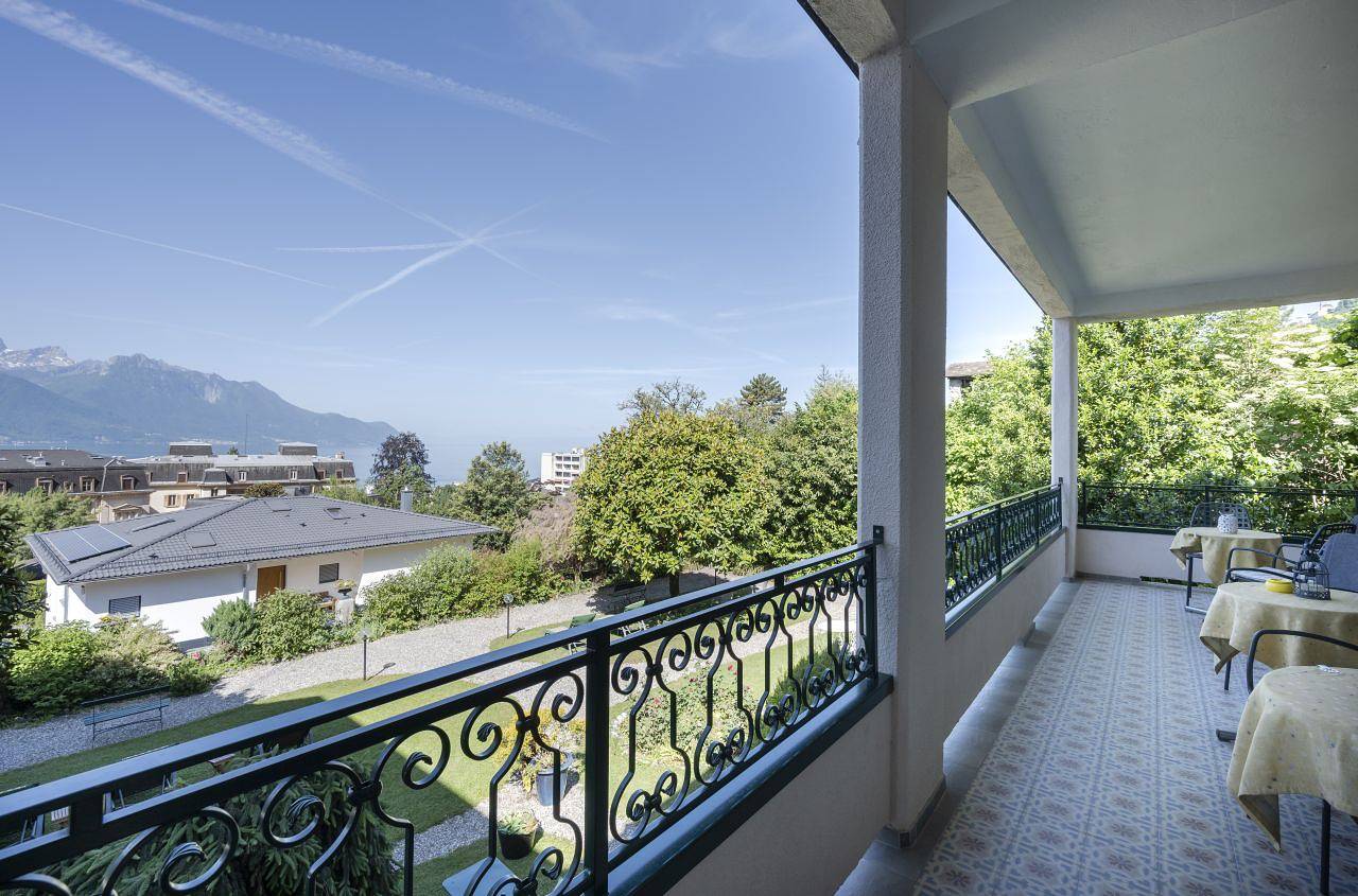 Masson - Chambre single bain/douche,Wc in Veytaux, Lac Léman