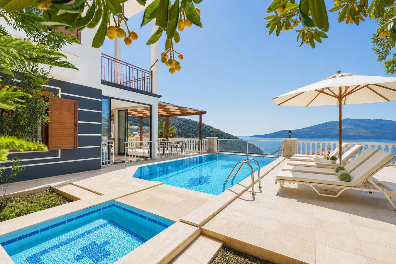 Villa für 6 Personen mit Balkon in Kaş, Provinz Antalya