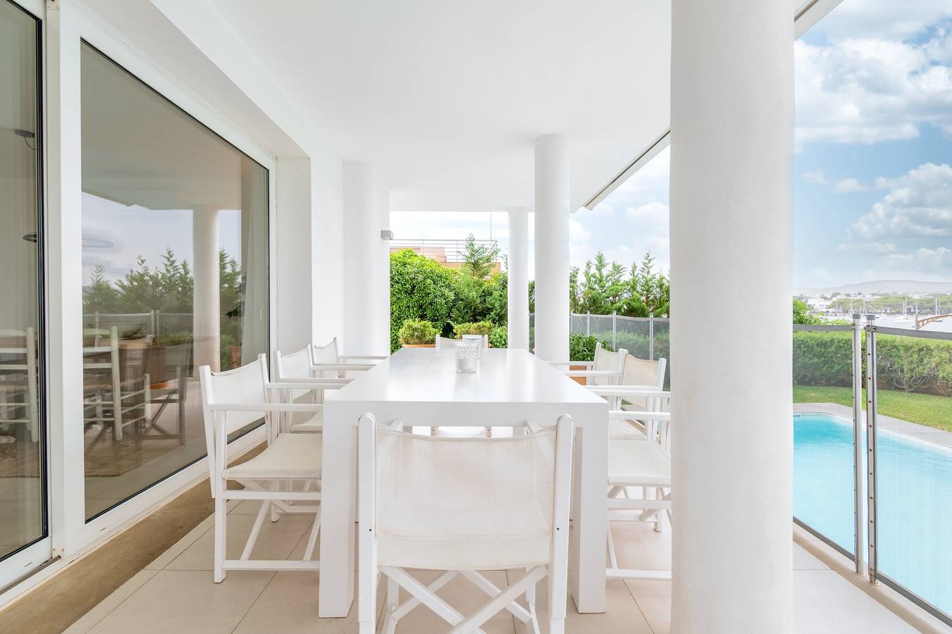 Villa 'Can Marilla' avec vue sur la mer, Wi-Fi et climatisation in Portocolom, Felanitx