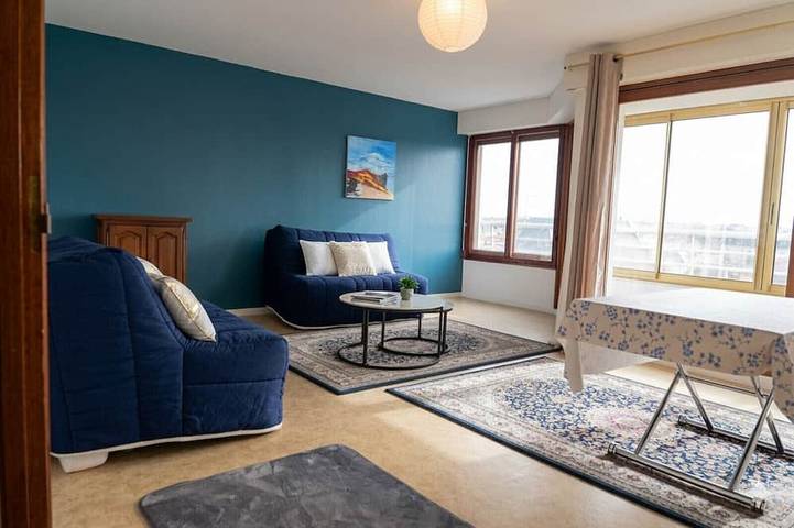 Gîte pour 6 personnes, avec balcon et jardin dans Gare Des Sables D Olonne