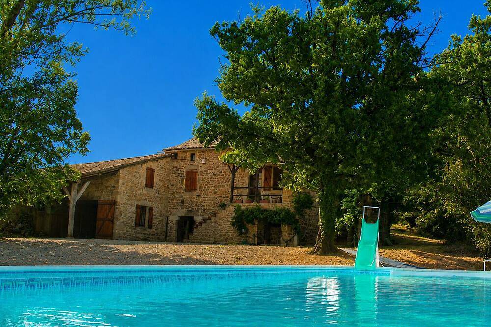 Belle ferme en pierre avec grande piscine privée et vue imprenable in Ginals, Tarn-et-Garonne
