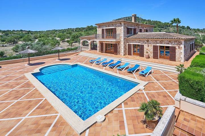 Ferienhaus für 8 Personen, mit Garten in S'Alqueria Blanca