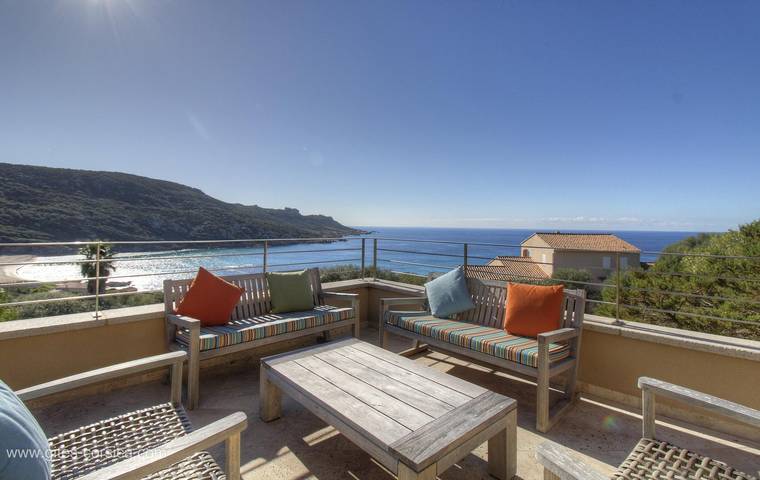 Gîte für 8 Personen, mit Terrasse und Pool sowie Garten auf Korsika - 4