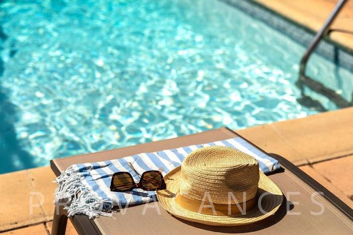 Villa pour 8 personnes, avec piscine et balcon/terrasse, animaux acceptés dans Boulouris - 4