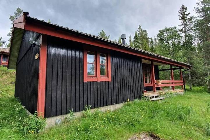 Blockhütte für 6 Personen, mit Balkon und Sauna, mit Haustier - 1
