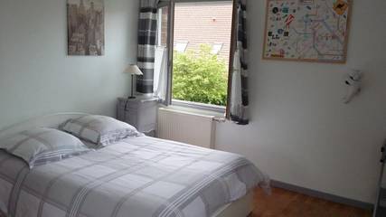 Chambre d’hôte pour 2 personnes, avec vue et jardin à Beaucamps-Ligny