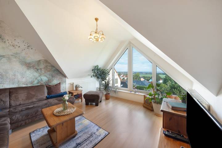 Ganze Wohnung, Apartment „Panorama Lodge Lercha“ mit Pool, Garten und WLAN in Meißen, Meißen Region