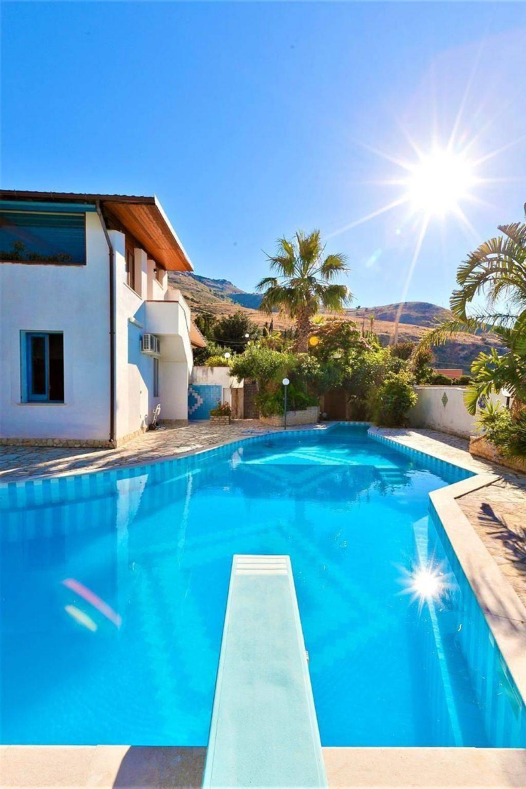 Ferienvilla "Le Palme" mit eigenem Pool in Sant'Andrea Bonagia, Valderice