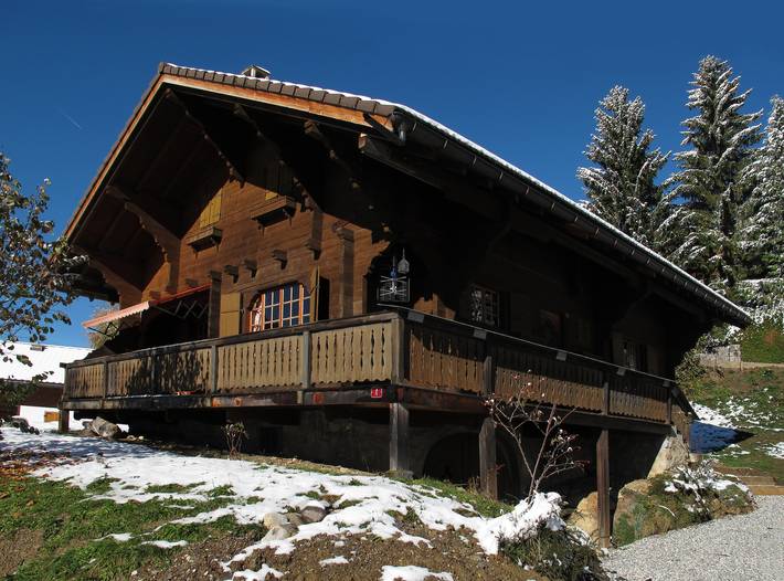 Gîte pour 6 personnes, avec Balcon ainsi que Balcon/Terrasse et Jardin à Gryon - 3