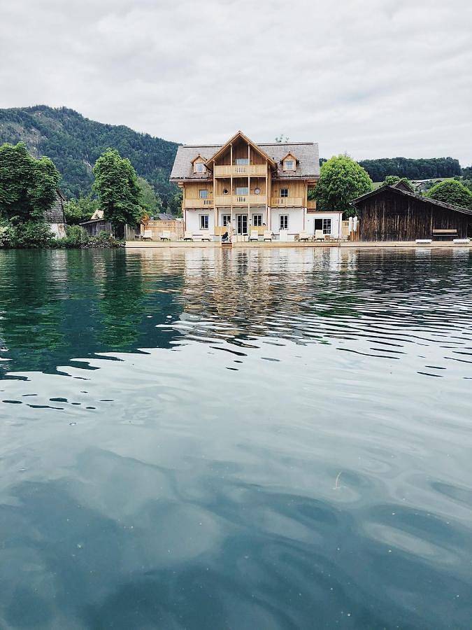 Hotel für 2 Personen, mit Balkon und Terrasse sowie Garten und Sauna in St. Gilgen