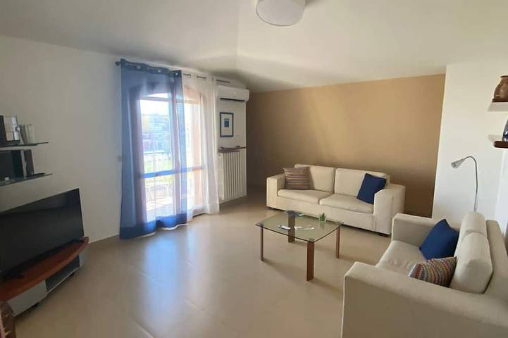Appartement de vacances pour 4 personnes, avec Balcon à Palo del Colle