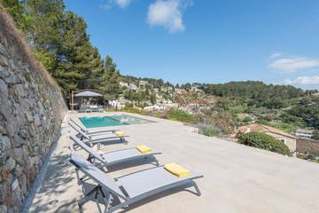 Villa in Galilea, Puigpunyent für 6 