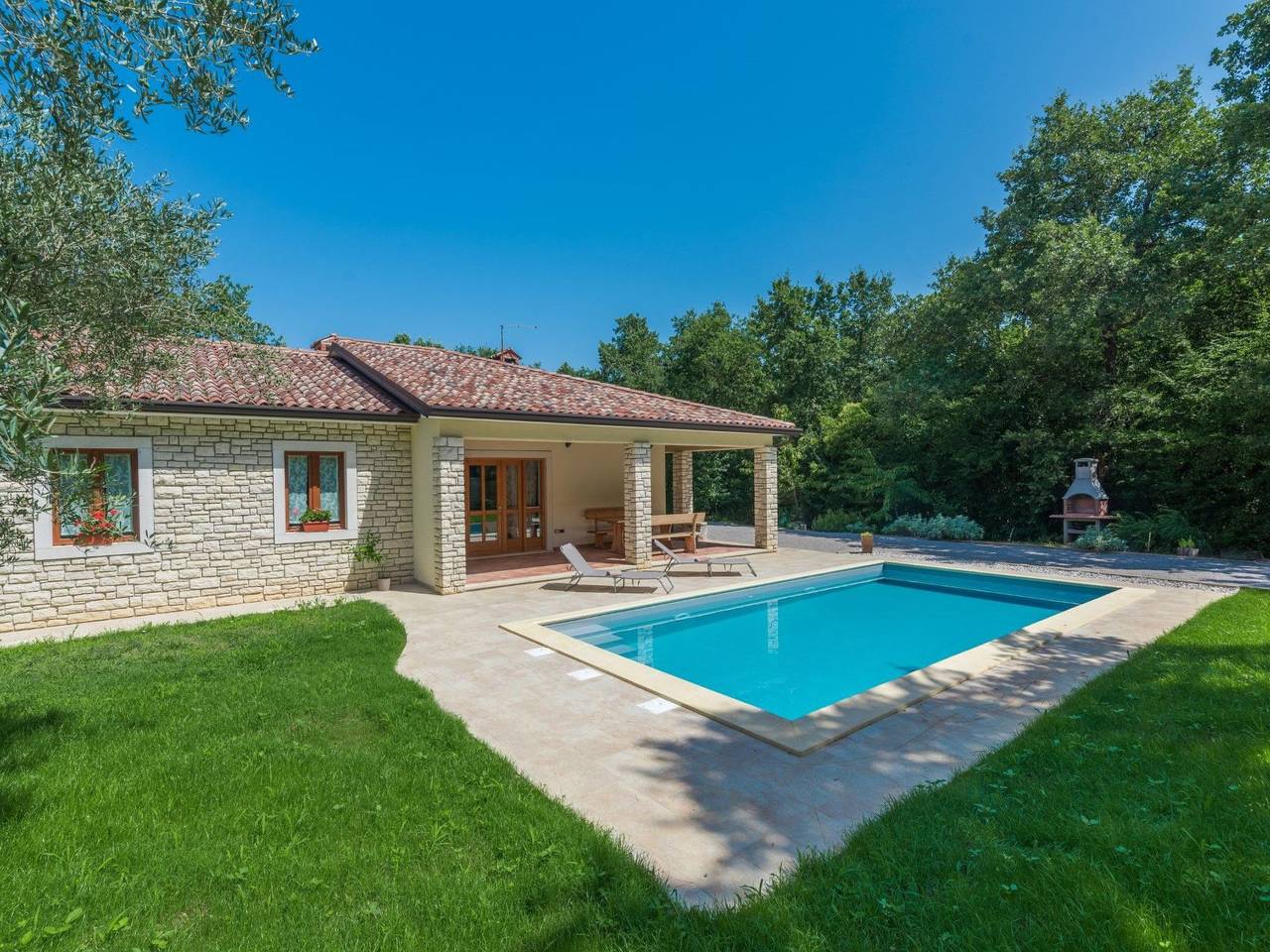 Mit Privatpool für 6 Personen ca. 70 m² in Juricani, Istrien (Umag und Umg in Juricani, Umag und Umgebung