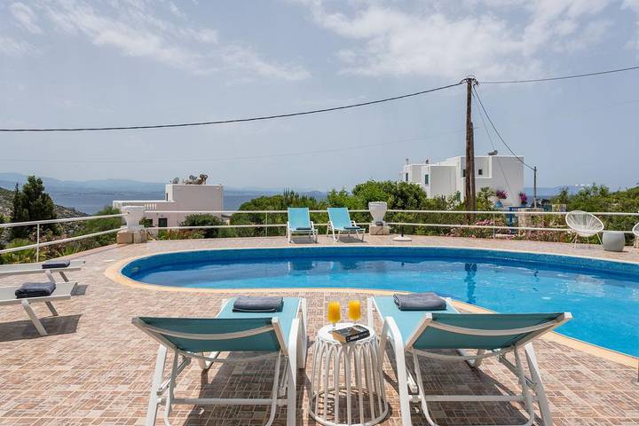 Villa für 7 Personen, mit Balkon/Terrasse auf Kreta