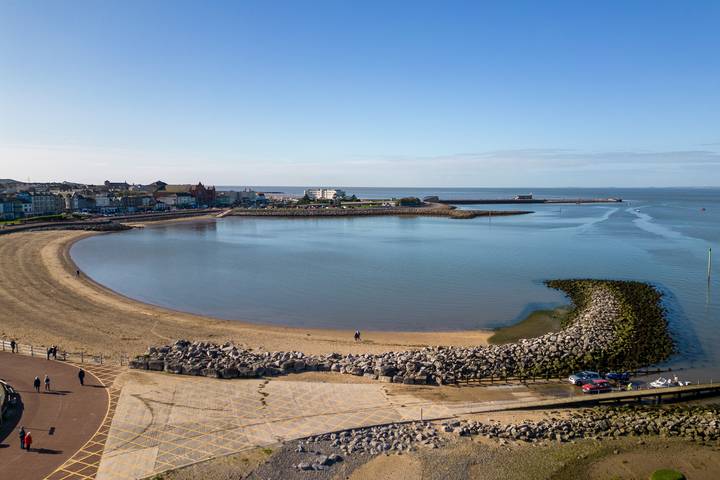 Holiday rental for 4 people, with Ocean view and Terrace as well as Garden and Lake view in Morecambe