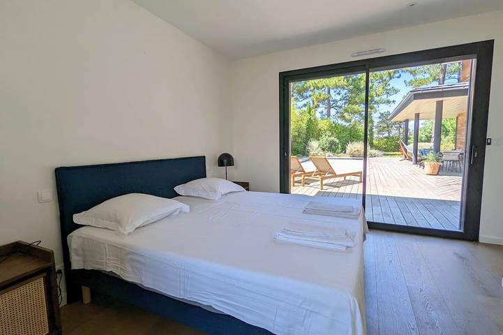 Location de vacances pour 8 personnes, avec jardin dans Golf de Chiberta - 4