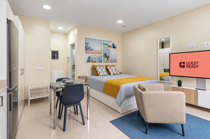 Estudio entero, GuestReady - 01D Livian Suites Ext 2pax in Las Palmas de Gran Canaria Centre, Las Palmas de Gran Canaria