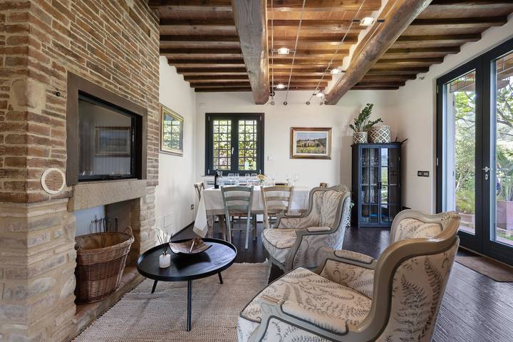 Villa 'Virgilio Colline Del Chianti' with Mountain View, Wi-Fi and Air Conditioning in Tavarnelle Val di Pesa, Barberino Tavarnelle