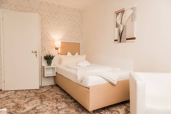 Ferienhaus, mit Balkon und Garten sowie Sauna