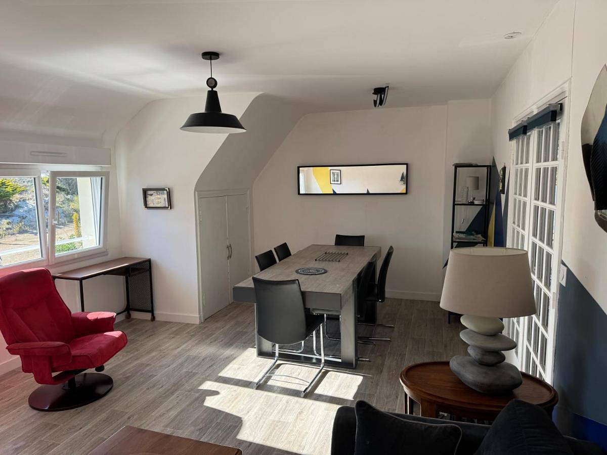 Appartement entier, An Dorzell beach 60 meters in Cléder, Ceinture Dorée