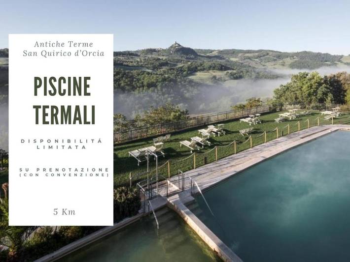 Hôtel pour 2 personnes, avec piscine et jacuzzi ainsi que jardin et sauna à San Quirico d'Orcia - 4