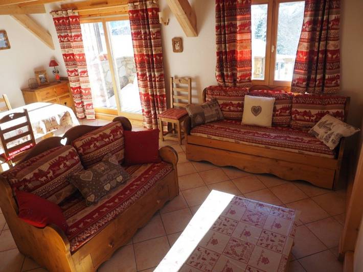 Chalet pour 10 personnes, avec Balcon ainsi que Terrasse et Jardin dans Valmorel