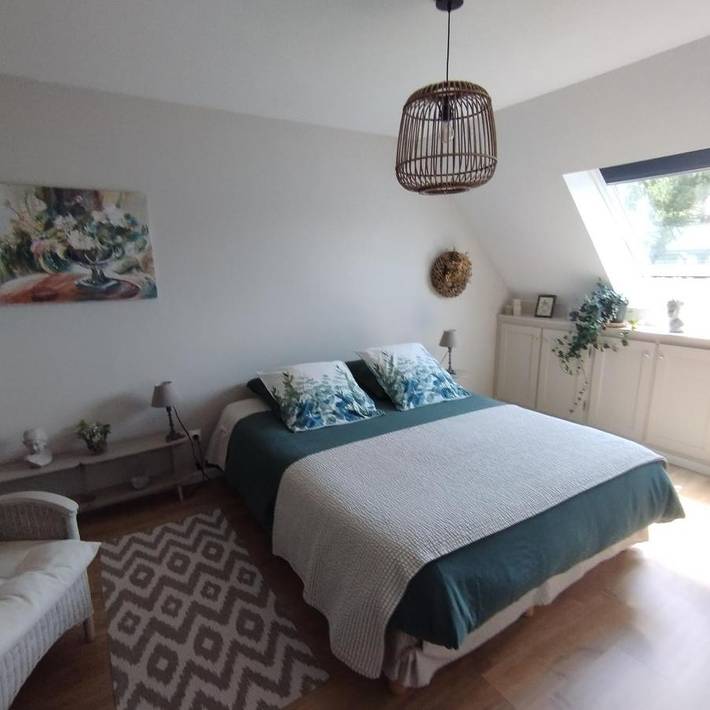 Chambre d’hôte pour 2 personnes, avec jardin et vue